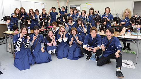 東京マックス美容専門学校 「生涯就職サポートシステム」
