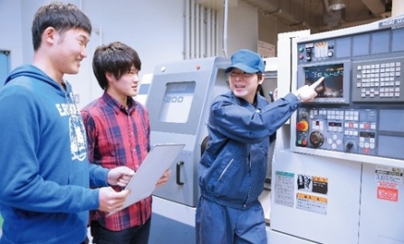 熊本県立技術短期大学校 最新鋭の設備が整っています