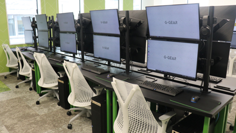 福岡情報ITクリエイター専門学校 最新の設備が整った環境