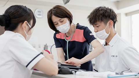 聖泉大学 日本一*の平均寿命を支える施設での充実した実習環境