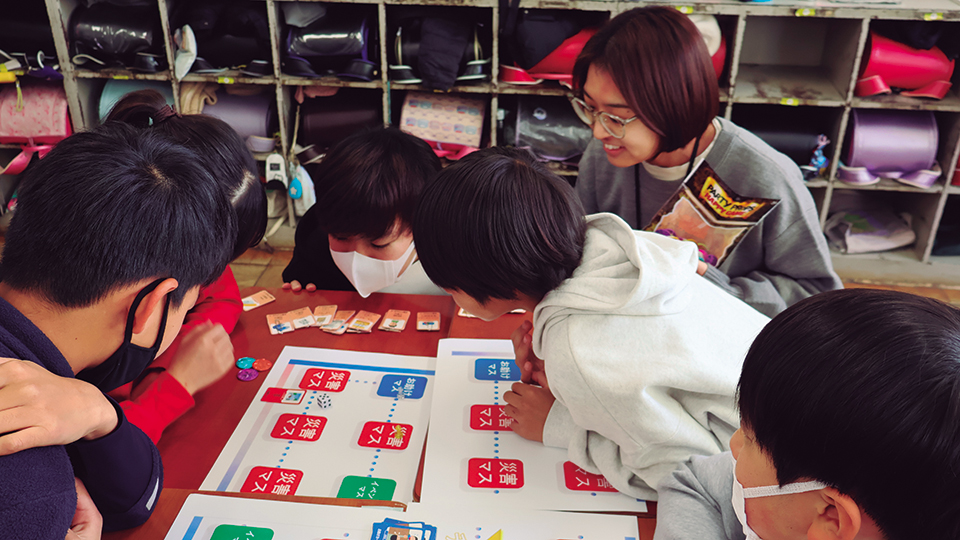 楽しみながら学べる防災ゲームを開発。将来はアプリ化に挑戦