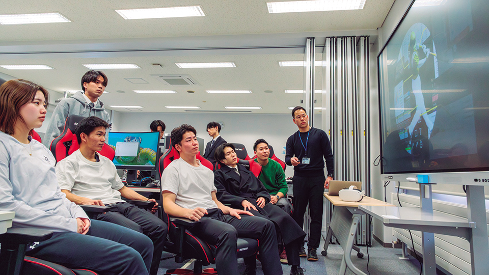 「スポーツ情報戦略Ⅰ・Ⅱ」の魅力と可能性を探究！