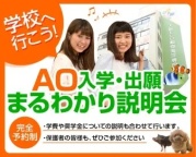 早目の準備がおすすめ！「AO⼊学（総合型選抜）」や「出願方法」を徹底解説︕