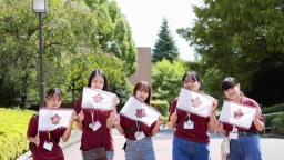 自然豊かな広いキャンパスで、特別プログラムや学食体験を楽しもう!