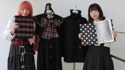 学生作品を展示。人気投票を行います!!