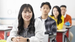 「教育費無償化」についての説明会です。