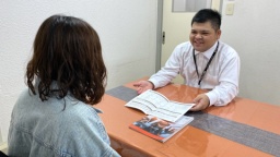 個別でじっくり説明が聞ける!