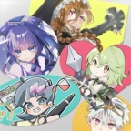 【コミックイラストコース】 ステッカーイラスト