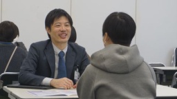 学科全体の説明やご紹介を個別で対応♪