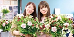 フラワービジネス学科2年間の学び、プレスクール、目指すことができる職種などをご説明