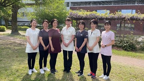 朝日大学歯科衛生士専門学校 専任教員は全員が本校の卒業生。