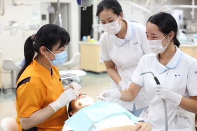 京都歯科医療技術専門学校 豊富な実習の場