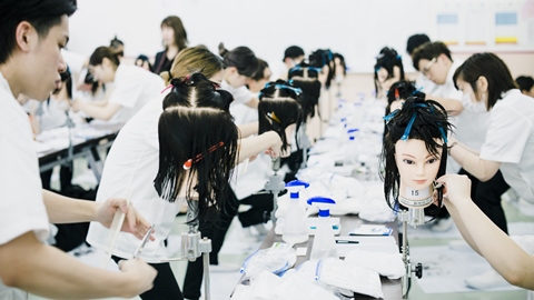 札幌ベルエポック美容専門学校 資格合格サポートシステム