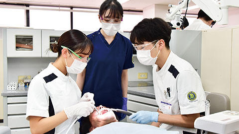 日本歯科大学　新潟生命歯学部 高度医療施設を備えたキャンパス内の新潟病院で臨床実習