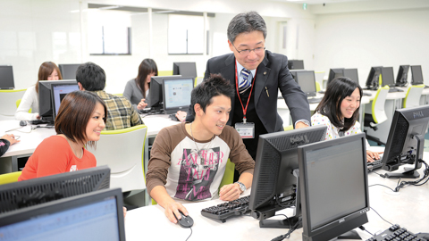 熊本情報ITクリエイター専門学校 就職サポートシステムによる就職支援体制