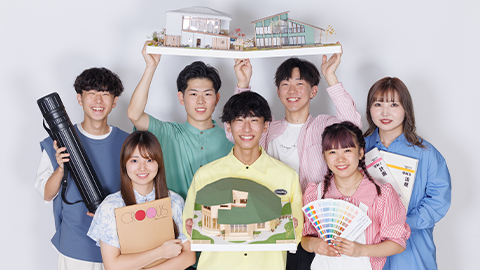 群馬日建工科専門学校 日本トップクラスの「建築士養成校」日建グループ。業界屈指のグループカ！