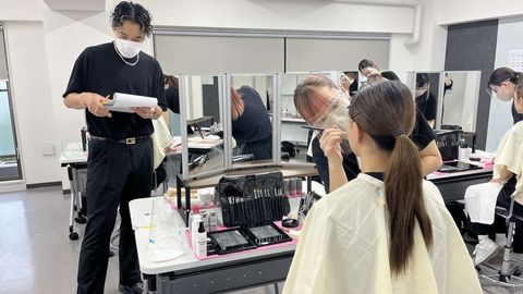 横浜ベルエポック美容専門学校 様々な資格の取得を目指せます！