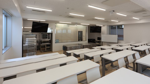 広島製菓専門学校 充実した施設・設備