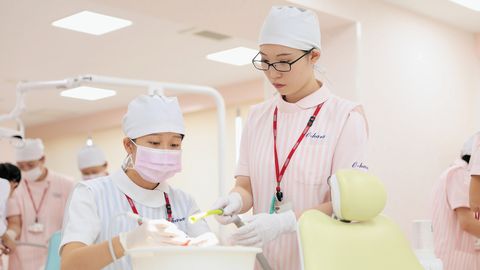 東京立川歯科衛生学院専門学校 充実の就職教育プログラムを用意