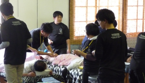 中和医療専門学校 災害、イベントのボランティアで実践力を磨く課外活動！