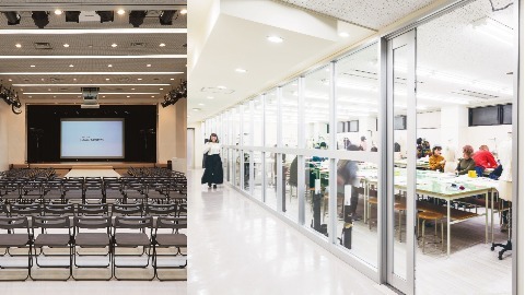 上田安子服飾専門学校 最新システムを備えた充実の『施設・設備』