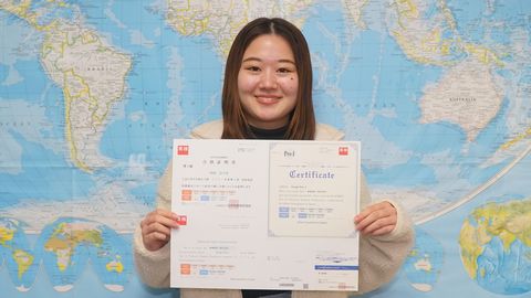 広島外語専門学校 就職に有利な資格取得に挑戦できます!
