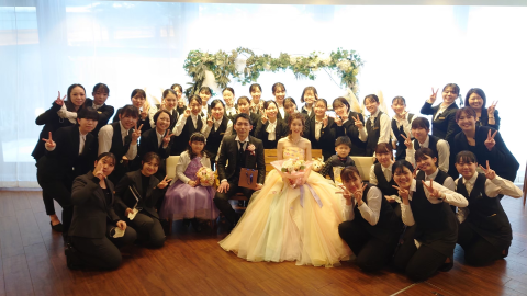 札幌ブライダル＆ホテル観光専門学校 在学中に「本物の結婚式」をプロデュース（ウェディングプランナー科）