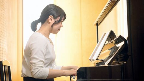 尚絅学院大学 ピアノ練習室