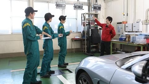 専門学校北海道自動車整備大学校 授業について