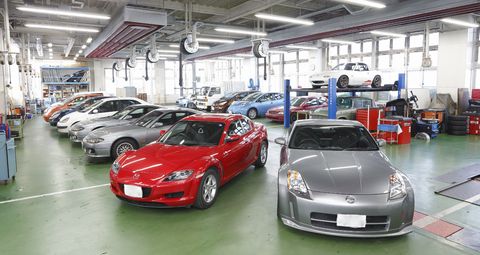 専門学校北海道自動車整備大学校 北海道トップクラスの設備