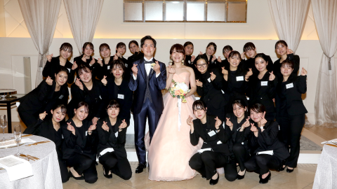 大阪ウェディング&ブライダル専門学校 在学中に「本物の結婚式」をプロデュース(ウェディングプランナー科)