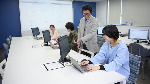 日本電子専門学校 オープン実習