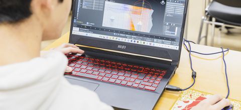 MCL盛岡情報ビジネス&デザイン専門学校 一人一台ノートパソコン貸与で、いつでも使用可能!