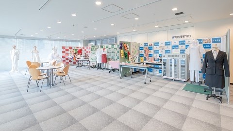 華服飾専門学校 充実した施設設備を完備