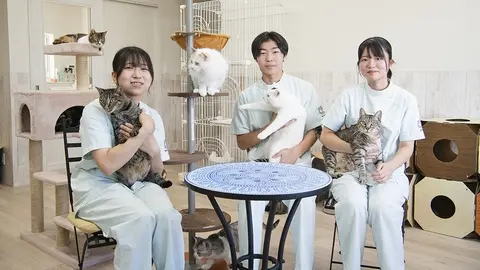専門学校 東北動物看護学院 ボランティア活動にも力を入れています!