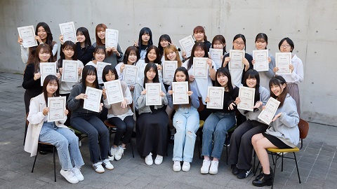 大阪バイオメディカル専門学校 目標は15個以上!!身になる資格