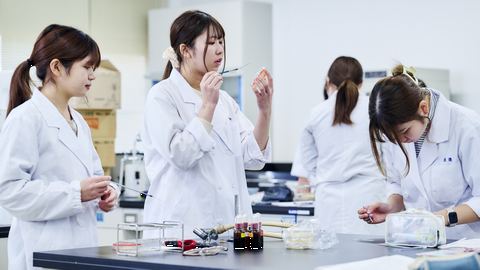 修文大学 多彩な実験・実習で、管理栄養士に必要な実践力を育成