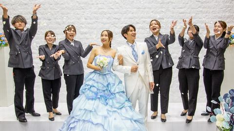 大阪ホテル・観光&ウェディング専門学校 「本物の結婚式」をプロデュース!!