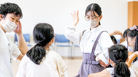 山口学芸大学 「社会性」を養う、ボランティア・課外活動