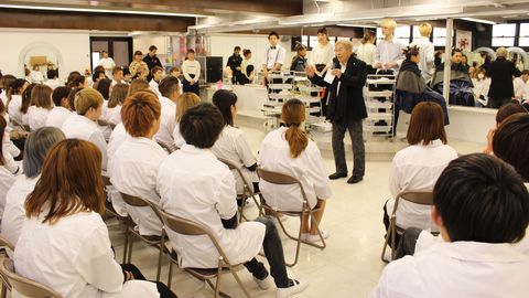 アミューズ美容専門学校 “国内外の美容業界”で活躍する超一流のプロが講師!
