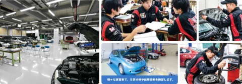 阪神自動車航空鉄道専門学校 最新設備と充実の施設で実践的スキルを磨く