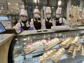 福井製菓専門学校 食品の生産、菓子への製造・販売までの一連の流れを経験