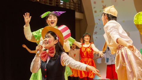 岡崎女子短期大学 地域の親子が多数来場！オカタンの成果発表「幼児教育祭」