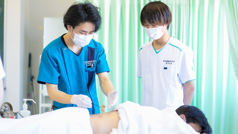 新潟看護医療専門学校 少人数マンツーマン指導で確かな技術力を取得できる新潟看護医療の鍼灸
