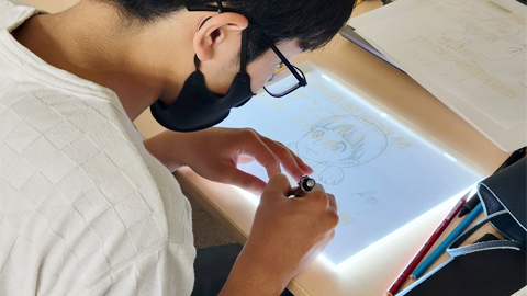 専門学校ノアデザインカレッジ イラスト・アニメ・CG・ゲーム「好き」を追求して将来につなげる少人数による実践指導。