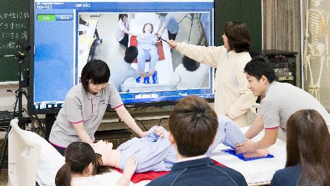 富山短期大学 デジタル機器を駆使した先進的な授業！（健康福祉学科）