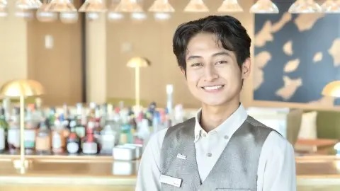 名古屋文化短期大学 ビジネスキャリアコースのインドネシアの留学生アギルさんが大手ホテルに就職！