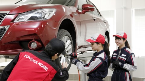 トヨタ神戸自動車大学校 国家資格はもちろん、就職に強い“トヨタの資格”も取得できる！