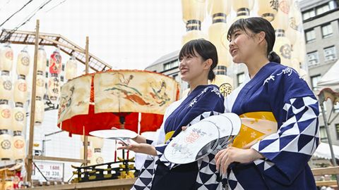 佛教大学 「京都で学ぶ」　祇園祭の運営に携わり、1200年の歴史と文化を体感できる授業も