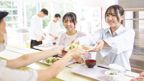静岡東都医療専門学校 食のサポート